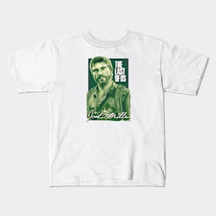 The Last Of Us - Joel signed portrait Kids T-Shirt